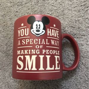 Disney Parks Mickey Mouse Smile Cup Mug You have a Special Way of Making People